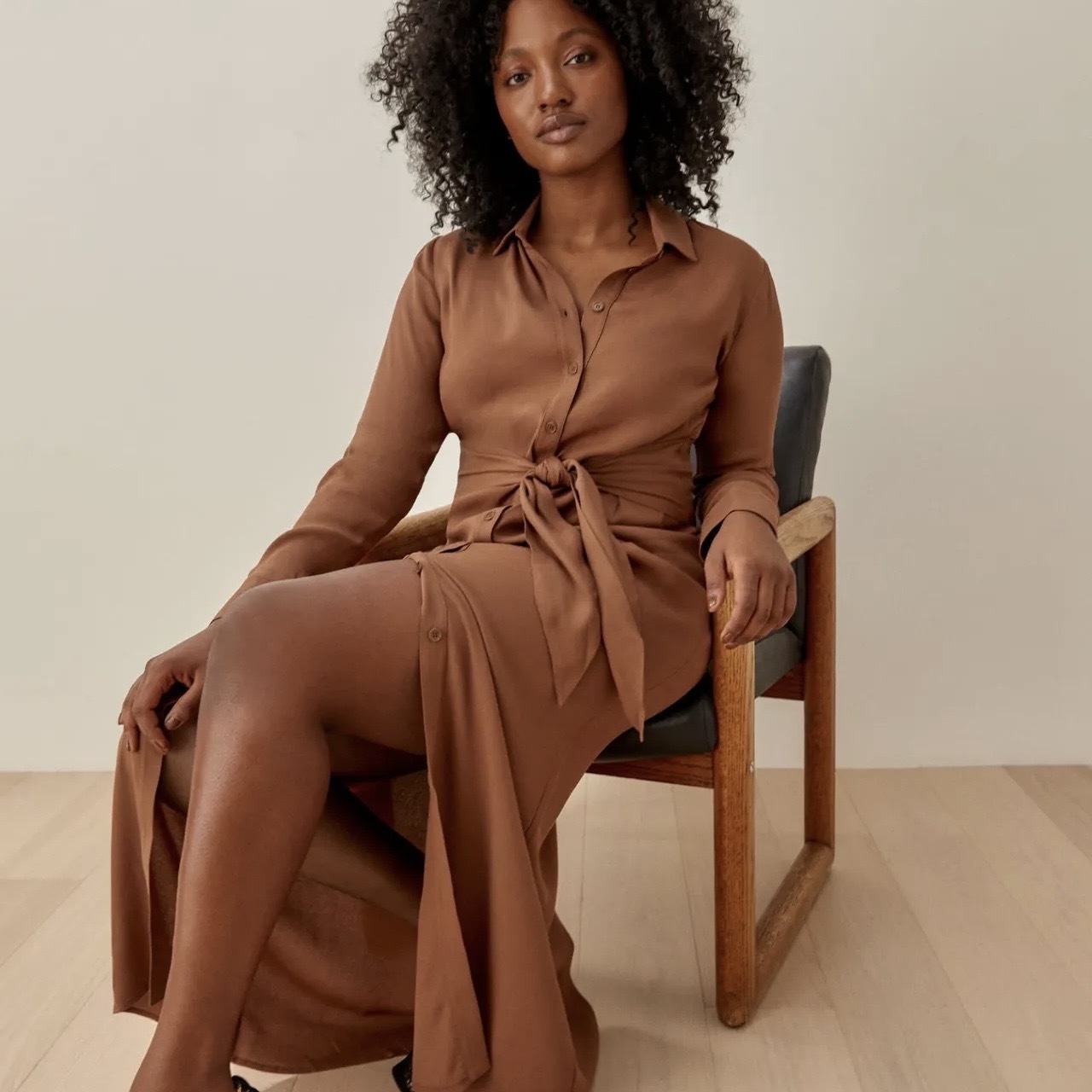Reformation Robin Dress (Cinnamon)